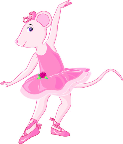 So I decided to stick with Angelina Ballerina This is who she is for those 