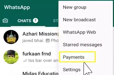 Whatsapp Payments Option Not Showing Problem Solve!