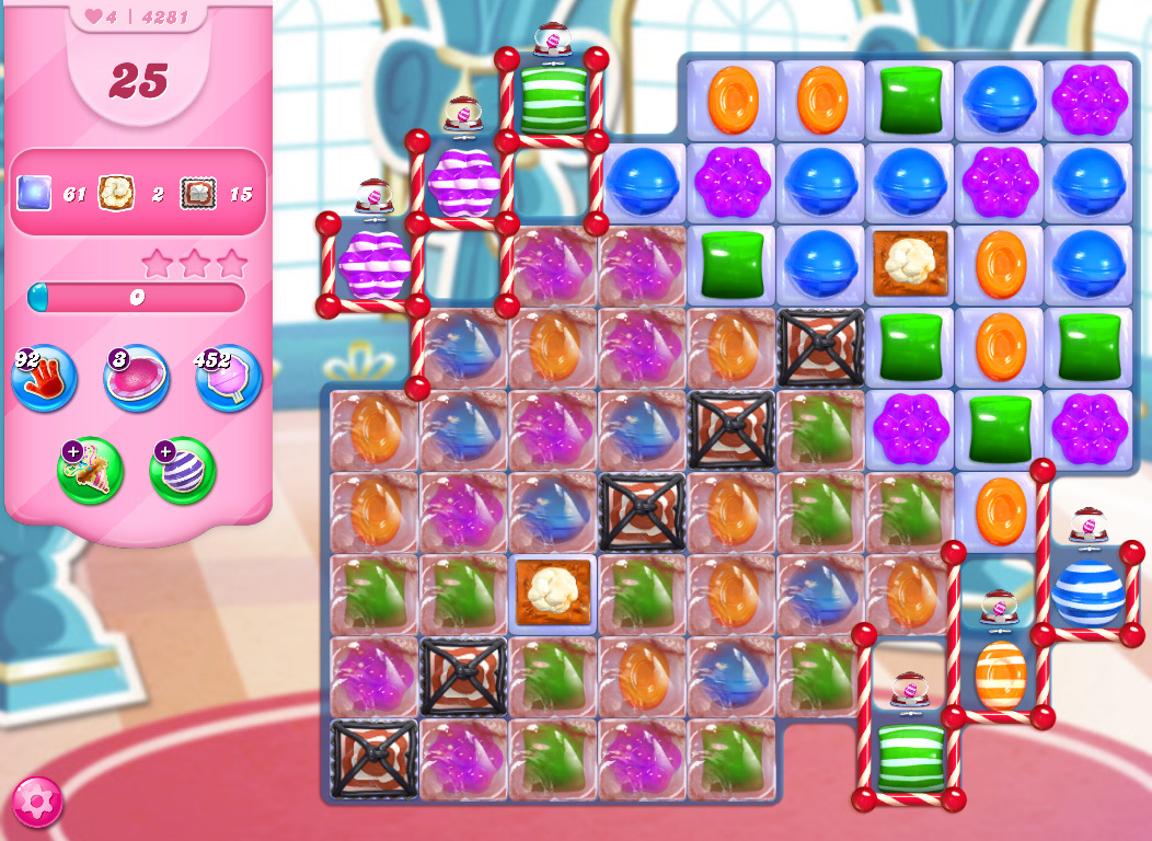 Candy Crush Saga level 4281