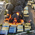 Londrina   Incêndio destruiu 56 ônibus 