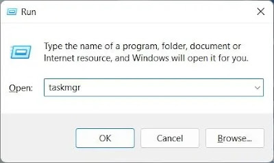 2- This will quickly launch the task manager on your computer.