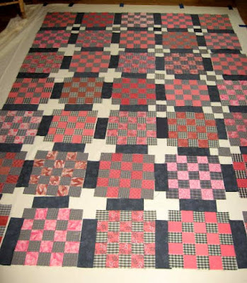 25-patch quilt