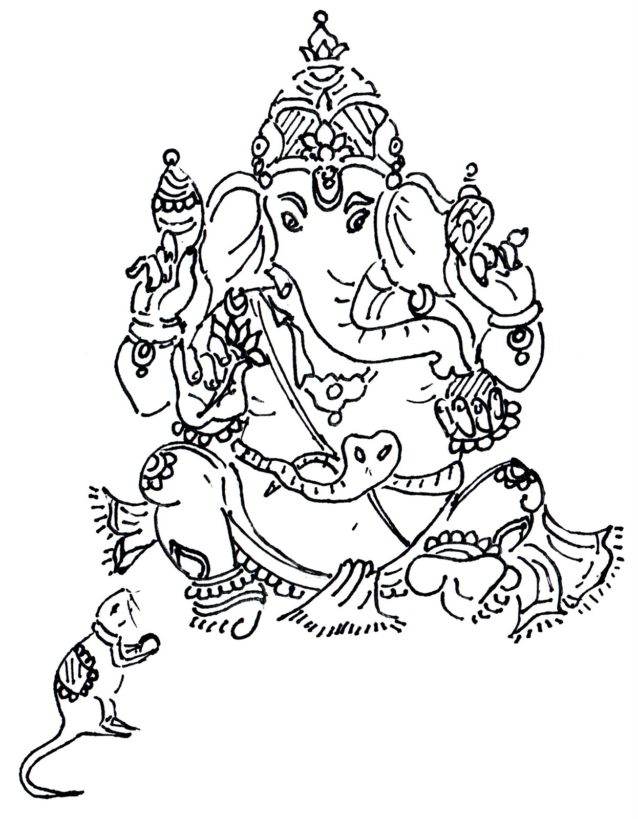 Ganesh Images For Drawing | Joy Studio Design Gallery - Best Design