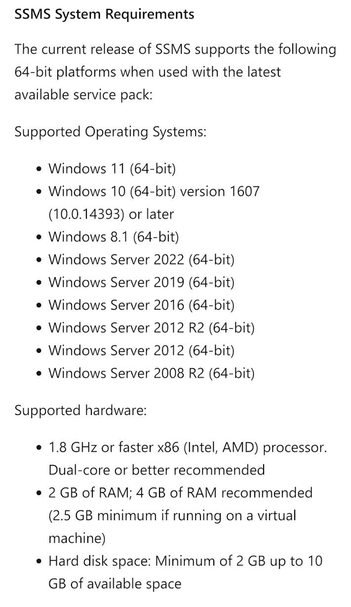 SSMS