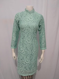 Jual Kebaya Brokat Modern Panjang Terbaru