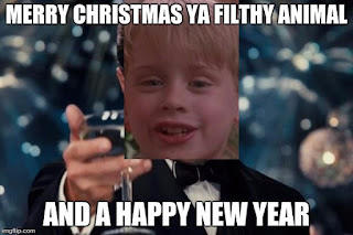 Merry Christmas ya filthy animal 