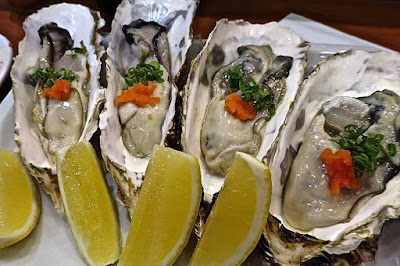 Keria Japanese Restaurant, hokkaido oysters