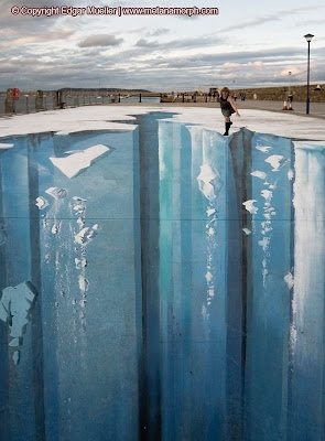 The Tip Of The iceberg - Street Art Seen On www.coolpicturegallery.net