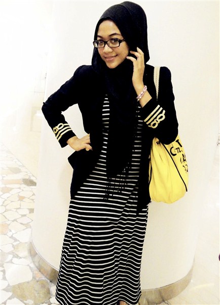 model baju muslim casual wanita terbaru 2015/2016