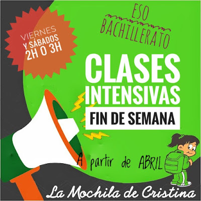 CLASES INTENSIVAS FIN DE SEMANA ESO Y BACHILLERATO