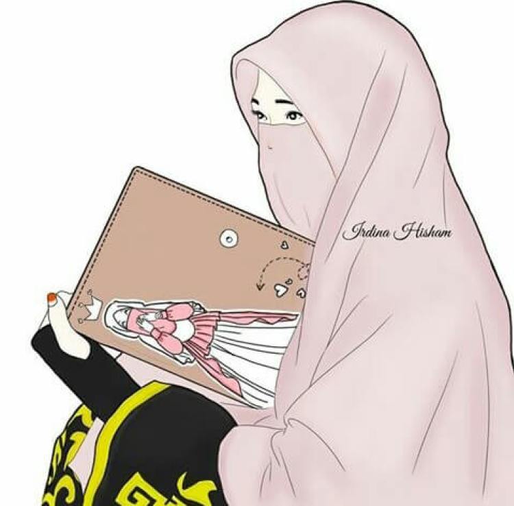  Gambar  Kartun  Muslimah  Bercadar Galeri Foto Dan 