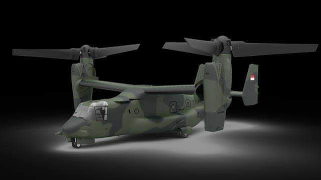 DEFENSE STUDIES: Rencana Pembelian 8 Unit Osprey untuk Jawab Tuntutan  Kebutuhan Alutsista