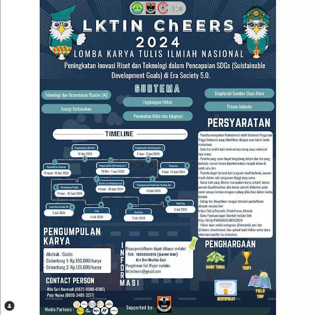 LKTIN ChEERS 2024 (Chemical Engineering Paper Competitions).