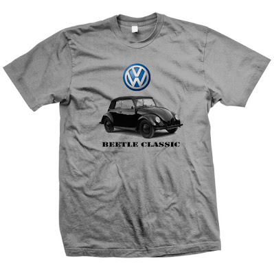 Tshirt design examples Classic VW Beetle