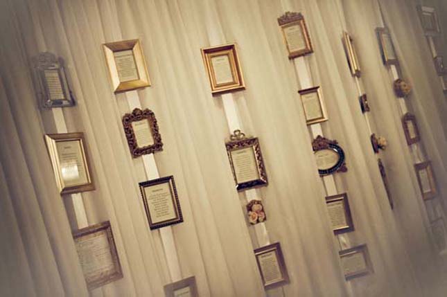 10 Creative Ways to Add Frames to Your Wedding old map seating wedding