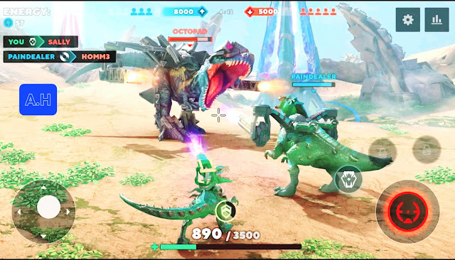 حرب الديناصورات! قم بتحميل لعبة Dino Squad مجاناً على هاتفك الأندرويد For Android