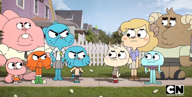 cartoon network shows: Amazing World of Gumball