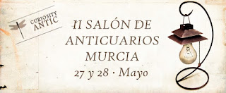 Cartel de Curiosity Antic del II Salon de Anticuarios de Murcia