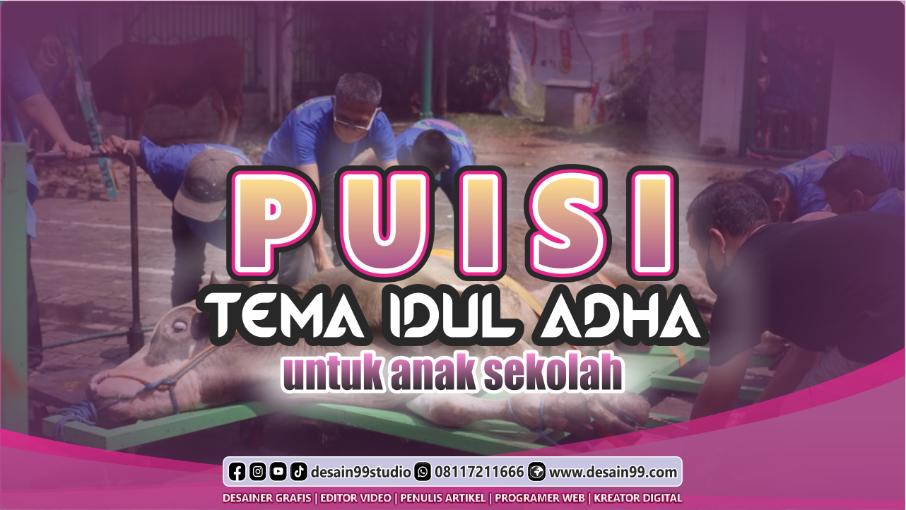 contoh puisi tema idul adha untuk anak sekolah sd smp sma