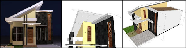 galeri desain rumah minimalis type 45