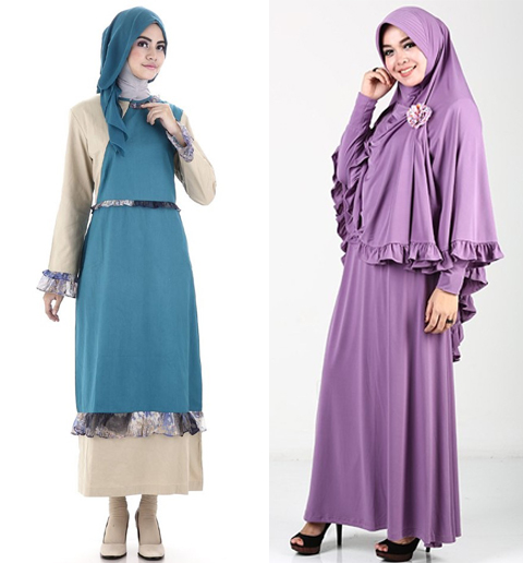 13 Contoh Gambar Model Baju Jubah Terbaru 2019