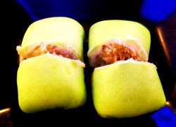 resep membuat pancake durian pandan spesial