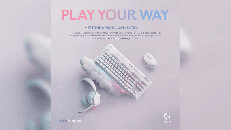 Logitech G announces the Aurora Collection for its gaming accessories