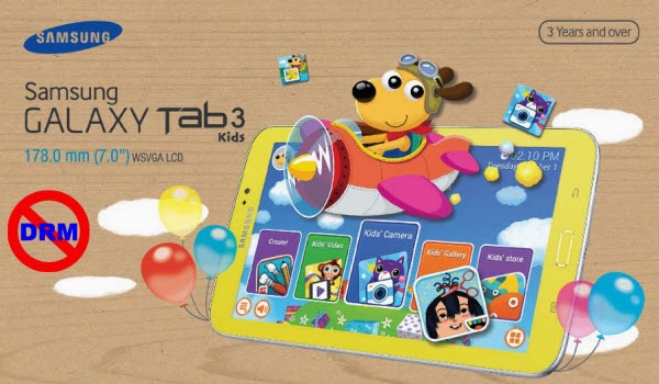 Sync iTunes, Amazon and Digital Copy movies to Galaxy Tab 3 Kids Edition