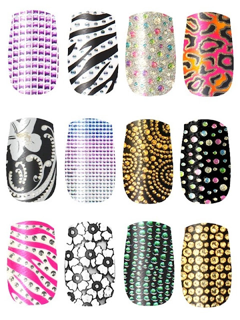 Nailease-3D-Diamante-Nail-Wraps