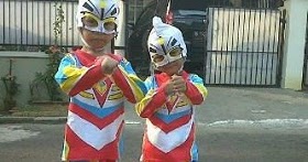 gerai anak Baju Ultraman