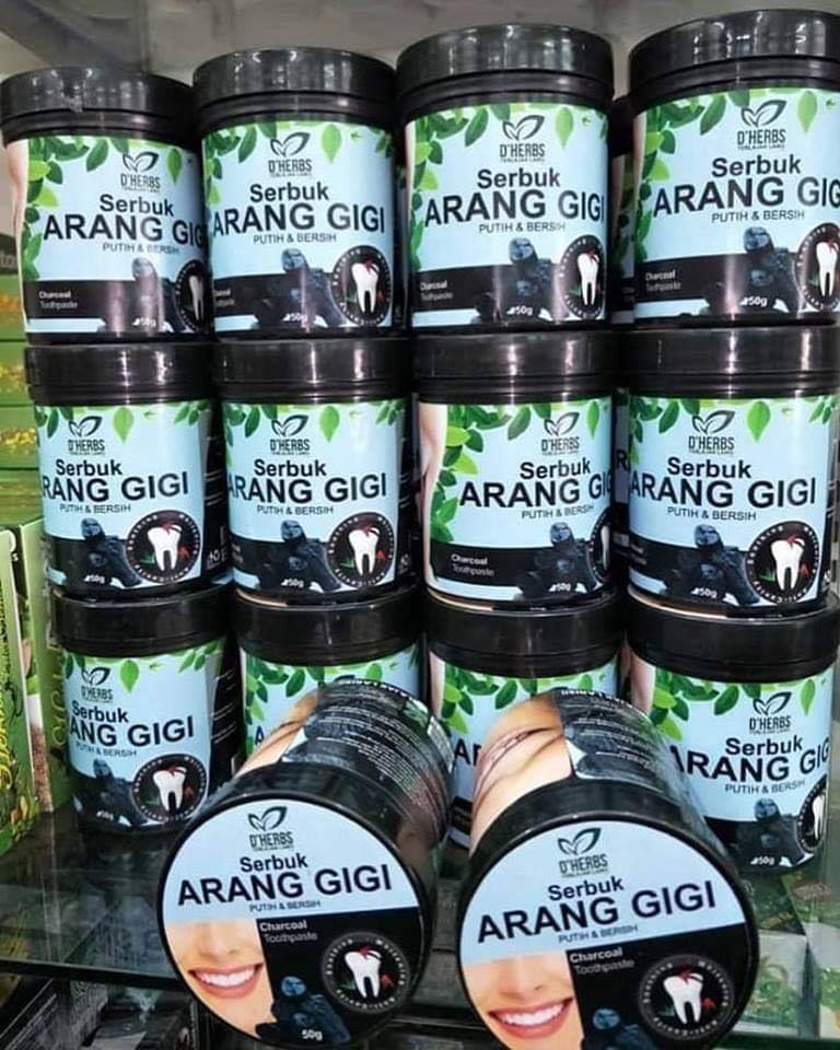 Hana Shopping Shop Serbuk Arang Gigi D Herbs