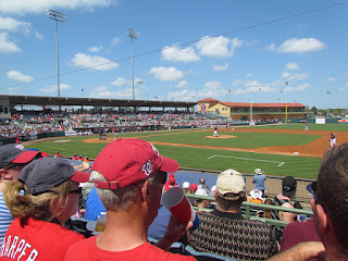 First pitch, Nationals vs. Astros