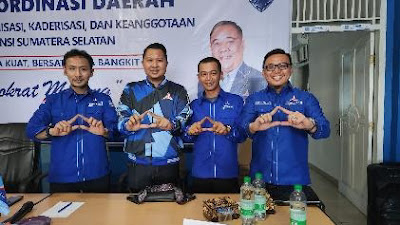 DPC Demokrat Prabumulih Memenuhi Undagan Rapat Koordinasi BPOKK-CA Se Propinsi Sumatera Selatan