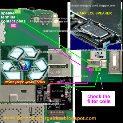 nokia e73 earpiece speaker jumper ways tracks