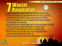 Image result for wasiat rasulullah