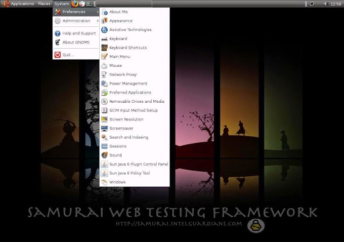 Samurai Web Testing Framework - Linux OS GNU/Linux