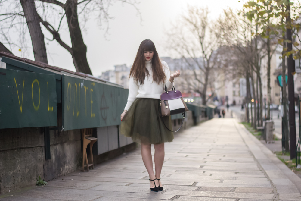 meet me in paree, blogger, fashion, look, tulle skirts, chic parisian style