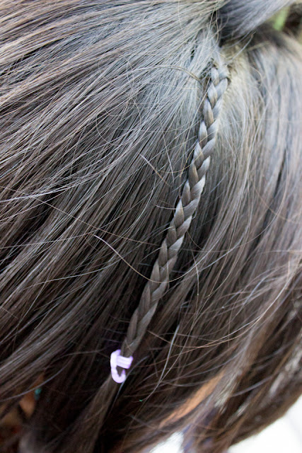 how to do easy DIY hair wraps with kids  (such a fun playdate or party idea)