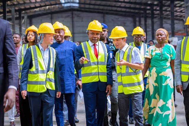 Governor Peter Mbah Tours Enugu Ceramics Industry, Assures of Sustained Ease Of  Doing Business.
