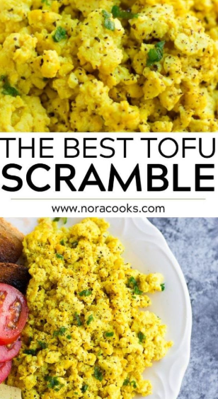The BEST Tofu Scramble
