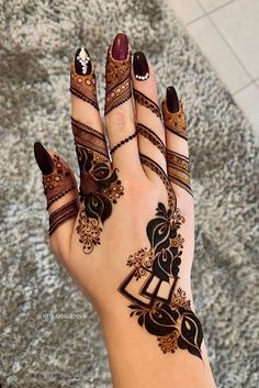 Trendy mehndi designs