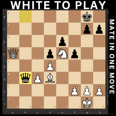 Master Chess Checkmate Puzzles: White to Play and Checkmate in One Move