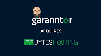 byte web hosting company acquired by garanntor