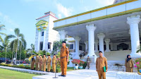 Pimpin Apel Gabungan Awal Mei 2024, Wali Kota Tanjungbalai Minta ASN Tingkatkan Kinerja