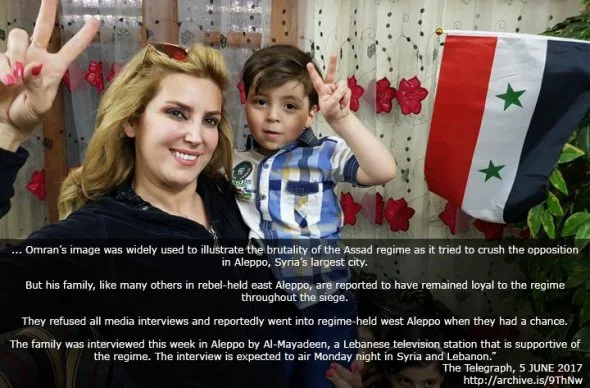 Άλλη μια αθλιότητα κατέρρευσε - Δείτε που βρίσκεται σήμερα ο μικρός που τάχα βομβάρδισαν τον Αύγουστο ο Ασαντ κι οι Ρώσοι στο Χαλέπι