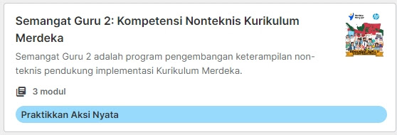 Kunci Jawaban Soal Pelatihan Mandiri Topik 11 Semangat Guru 2: Kompetensi Nonteknis Kurikulum Merdeka