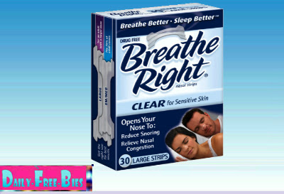 FREE BREATHE RIGHT® SAMPLES 
