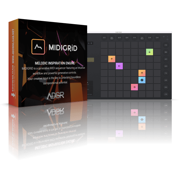 ADSR Sounds MIDIGRiD v1.0.0 Full version