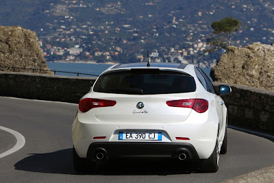 2011 Alfa Romeo Giulietta Rear View