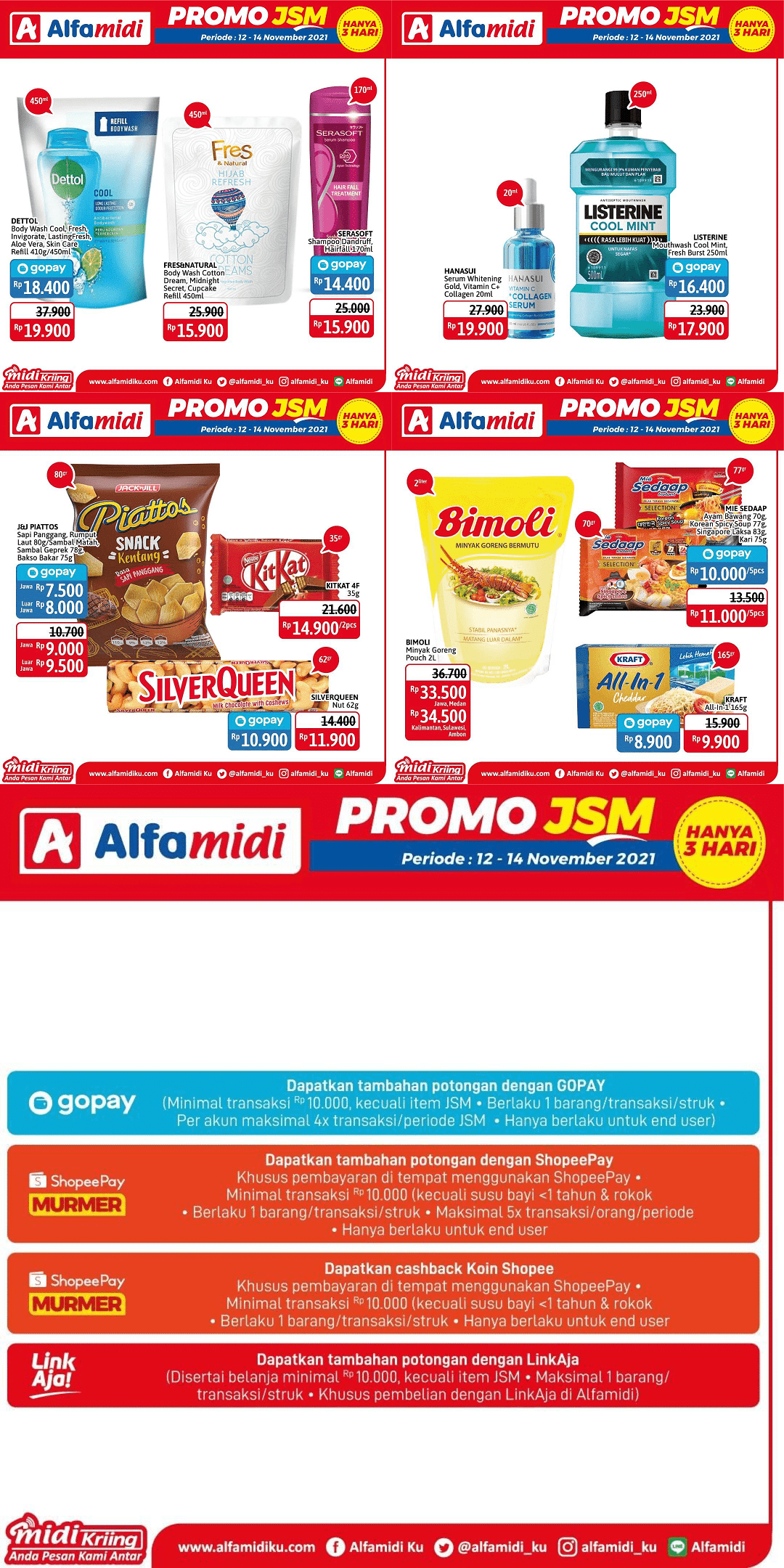 Katalog Weekend Minggu Ini Promo JSM Alfamidi Terbaru 12 13 14 November 2021 Hari Ini